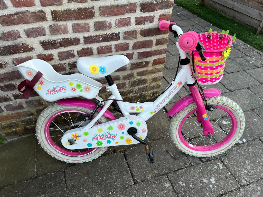 Meisjes fiets, Ophalen, Zo goed als nieuw, Zijwieltjes