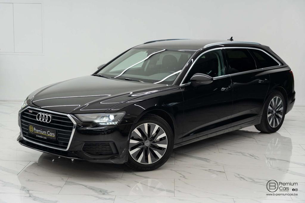 Audi A6 35 TDI! Led, cruise, Navi, virtual cockpit!, Auto's, Automaat, Gebruikt, 4 cilinders, Zwart