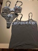 lingerie-setje Miriale - 3 stuks - NIEUW !, Kleding | Dames, Ondergoed en Lingerie, Ophalen of Verzenden, Blauw, Setje