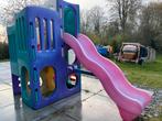 Speeltuig met 2 glijbanen, Ophalen, Gebruikt, Glijbaan