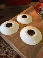 Set oude metalen lampkappen, Huis en Inrichting, Lampen | Lampenkappen, Ophalen of Verzenden, Gebruikt
