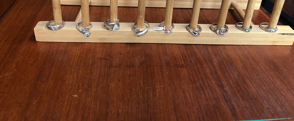 Bague en argent 925, Bijoux, Sacs & Beauté, Bagues, Enlèvement, Utilisé, Argent, Argent