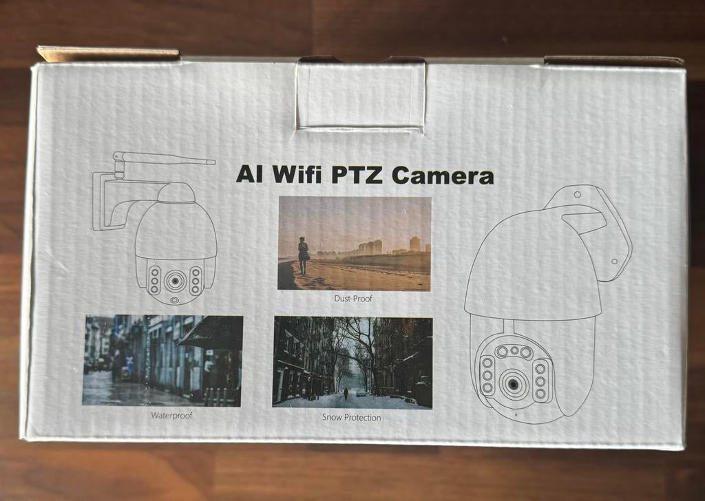 AI Wifi PTZ Camera - NIEUW, Audio, Tv en Foto, Ophalen, Nieuw