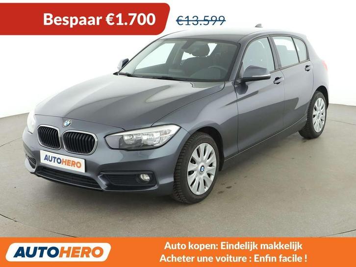 BMW 1 Serie 116 116i Advantage (bj 2017), Auto's, BMW, Te koop, 1 Reeks, ABS, Airbags, Airconditioning, Bluetooth, Boordcomputer