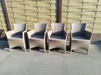 4 tuinstoelen, Tuin en Terras, Ophalen