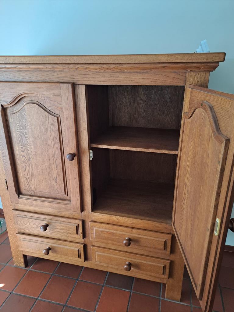 Barkast, Ophalen, Zo goed als nieuw, Eikenhout