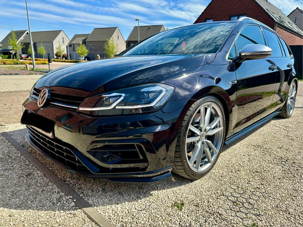 Volkswagen Golf 7.5 R Variant 2019, Auto's, Automaat, Alcantara, Zwart, Break