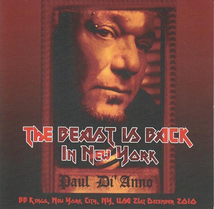 2 CD's - Paul  DI'ANNO - Live in New York 2010, CD & DVD, CD | Hardrock & Metal, Neuf, dans son emballage, Envoi