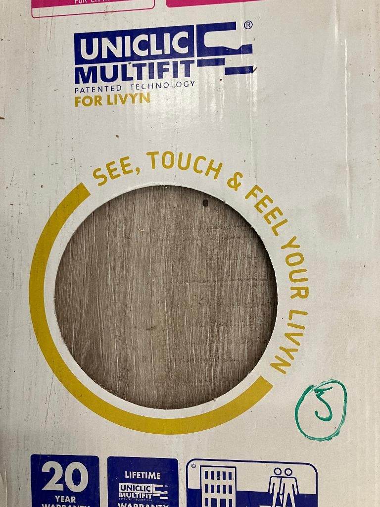 7.5 m² Quick Step Livyn Balance Canyon - Eeklo, Ophalen, Nieuw, Minder dan 10 m²