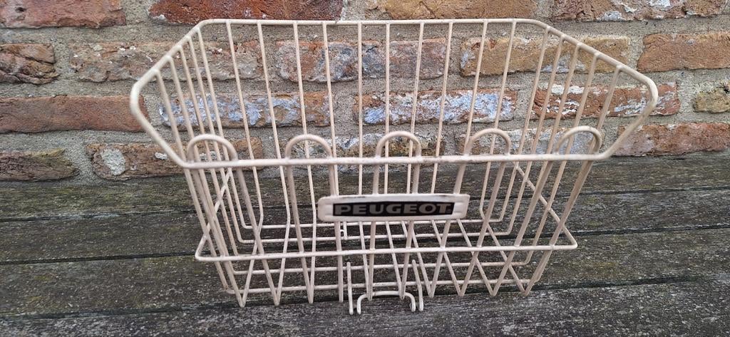 Peugeot vintage fietsmand in zeer goede staat, Ophalen of Verzenden, Zo goed als nieuw, Overige typen, Peugeot