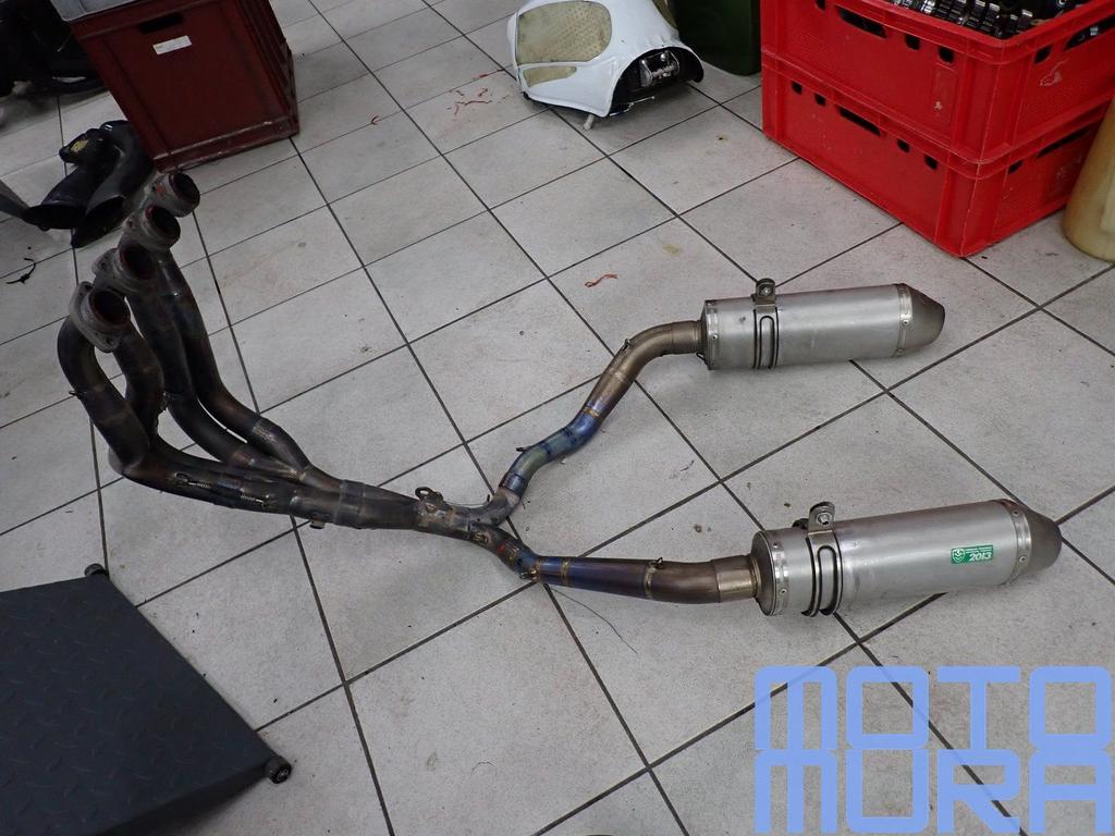 Leovince uitlaatsysteem voor de Suzuki GSXR 1000 2009 - 2011, Motoren, Gebruikt, -, -, Ophalen of Verzenden