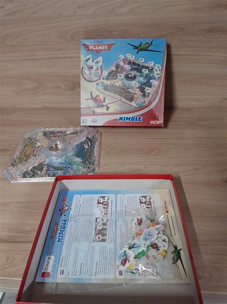 Disney Planes kimble - mens erger je niet - s1693, Hobby en Vrije tijd, Gezelschapsspellen | Bordspellen, Zo goed als nieuw, Verzenden