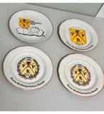 4 Bord Vlaams Handboogschutters Verbond boogschutters belgie, Antiek en Kunst, Ophalen of Verzenden