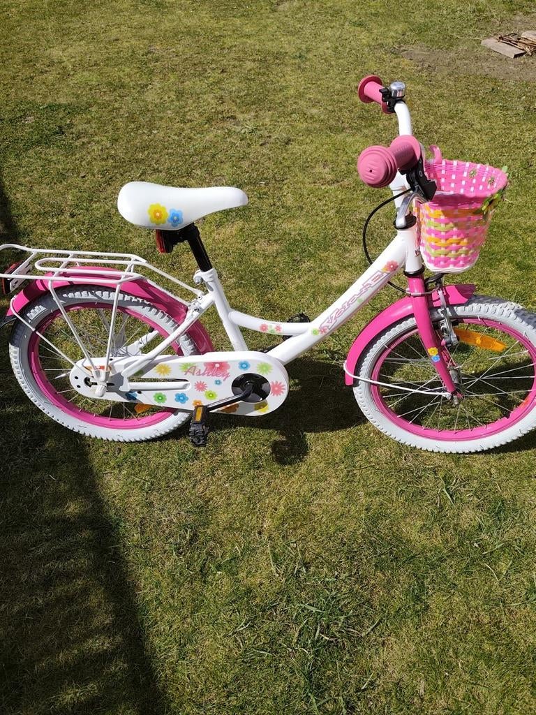Fiets meisies 18 ", Fietsen en Brommers, Fietsen | Meisjes, 18 inch, Ophalen