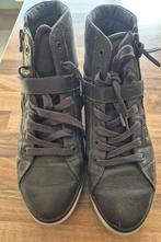 Bruine hoge sneakers - Esprit - maat 42, Bruin, Ophalen of Verzenden, Zo goed als nieuw, Sneakers
