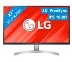 LG Monitor 4K/27 inch, Computers en Software, IPS, 60 Hz of minder, Ophalen, Gaming