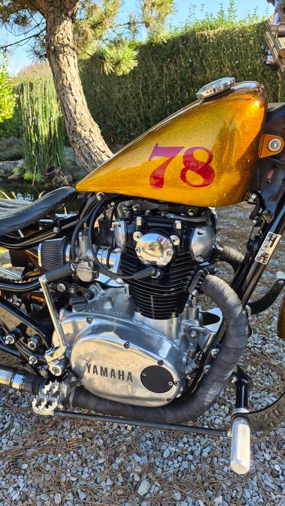 • Yamaha XS 650  – Show Bike – Attention aimant à regards, Motos, Occasion, 2 cylindres, 650 cm³