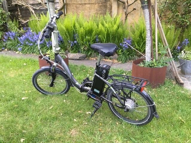 Elektrische plooifiets Swyff, Fietsen en Brommers, Elektrische fietsen, Zo goed als nieuw, Overige merken, 47 tot 51 cm, 50 km per accu of meer