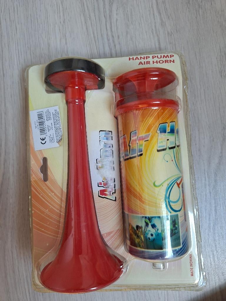Handmatige luchthoorn, Sports & Fitness, Sports & Fitness Autre, Enlèvement, Neuf