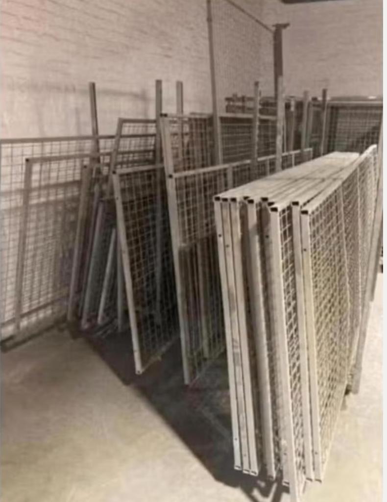 Groot Lot Modulaire Volière Panelen, Dieren en Toebehoren, Vogels | Hokken en Kooien, Gebruikt, Vogelkooi, Ophalen