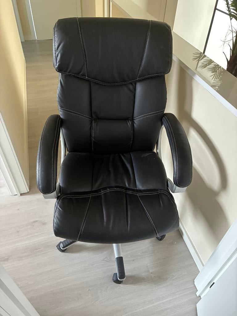 Bureaustoel te koop!, Maison & Meubles, Chaises de bureau, Comme neuf, Chaise de bureau, Noir, Ergonomique, Chaise de bureau de gaming
