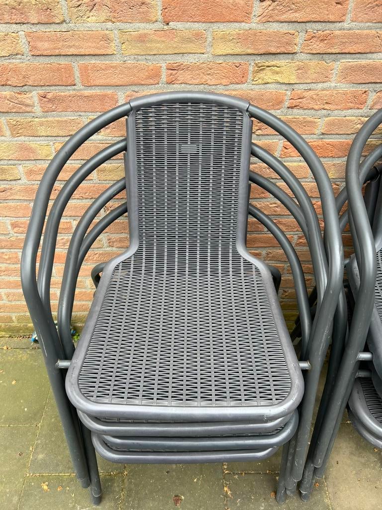 Terrasstoelen, Ophalen, Gebruikt, Plastic
