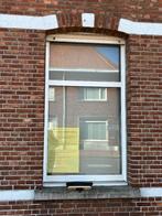 PVC DEUR EN RAMEN MET DUBBEL GLAS, Doe-het-zelf en Bouw, Ophalen, Gebruikt, Gevelraam of Ruit, Dubbelglas