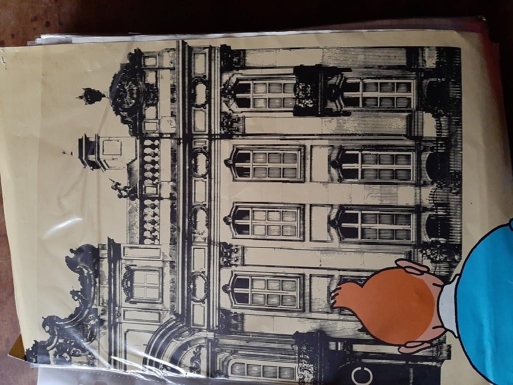 Kuifje posters  +-7, Verzamelen, Verzenden