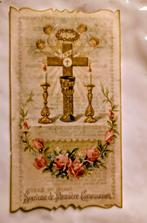 Uniek Communieprentje Gent (1907) - Joseph De Raeve, Enlèvement ou Envoi, Image pieuse