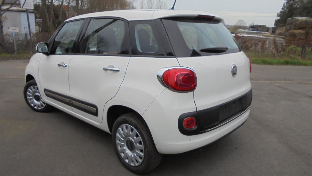 FIAT 500L 1.0i LICHTE VRACHT - ARICO - CRUISE - GARANTIE, Auto's, Fiat, Voorwielaandrijving, Stof, CNG (Aardgas), Wit