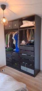 Kleerkast Pax, Huis en Inrichting, Kasten | Kleerkasten, Ophalen, Gebruikt, 50 tot 100 cm, Grenenhout