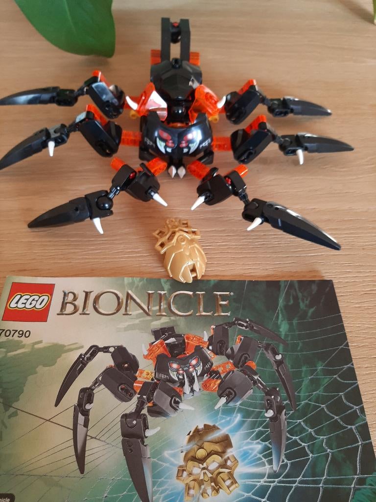 Lego Bionicle set 70790 Lord of Skull Spiders, Bionicle, Lego, Ophalen of Verzenden, Zo goed als nieuw