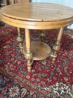 Ronde bijzettafel, Ophalen