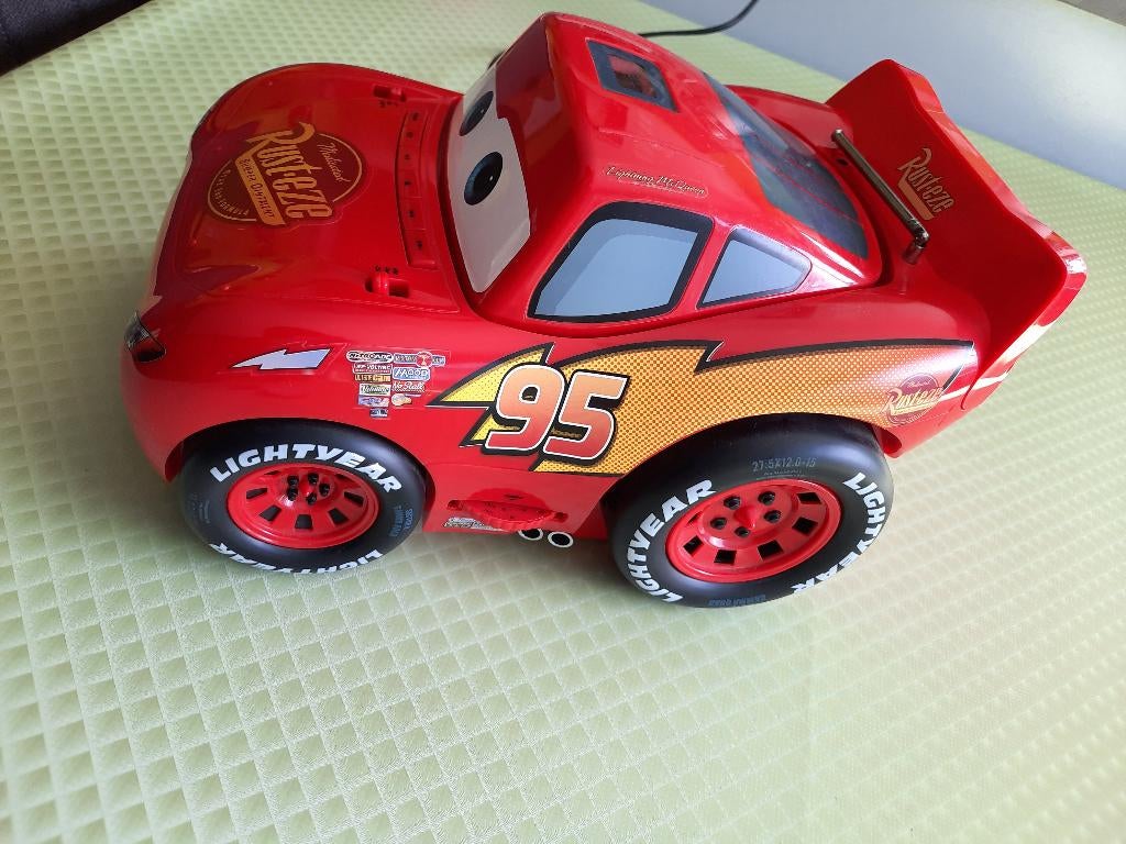 Disney Pixar Cars Lightning McQueen radio/cd speler, Verzamelen, Disney, Ophalen, Gebruikt, Overige typen