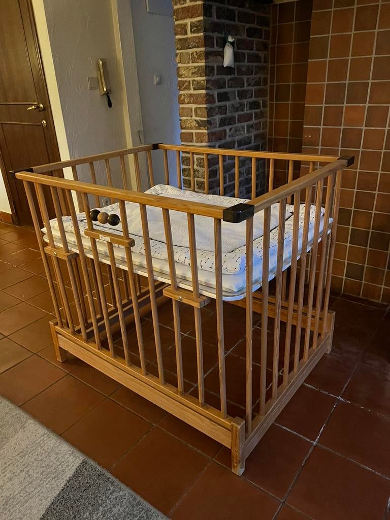 Kinderbox, Kinderen en Baby's, Babyparken, Ophalen, Gebruikt, Rechthoekig, In hoogte verstelbaar