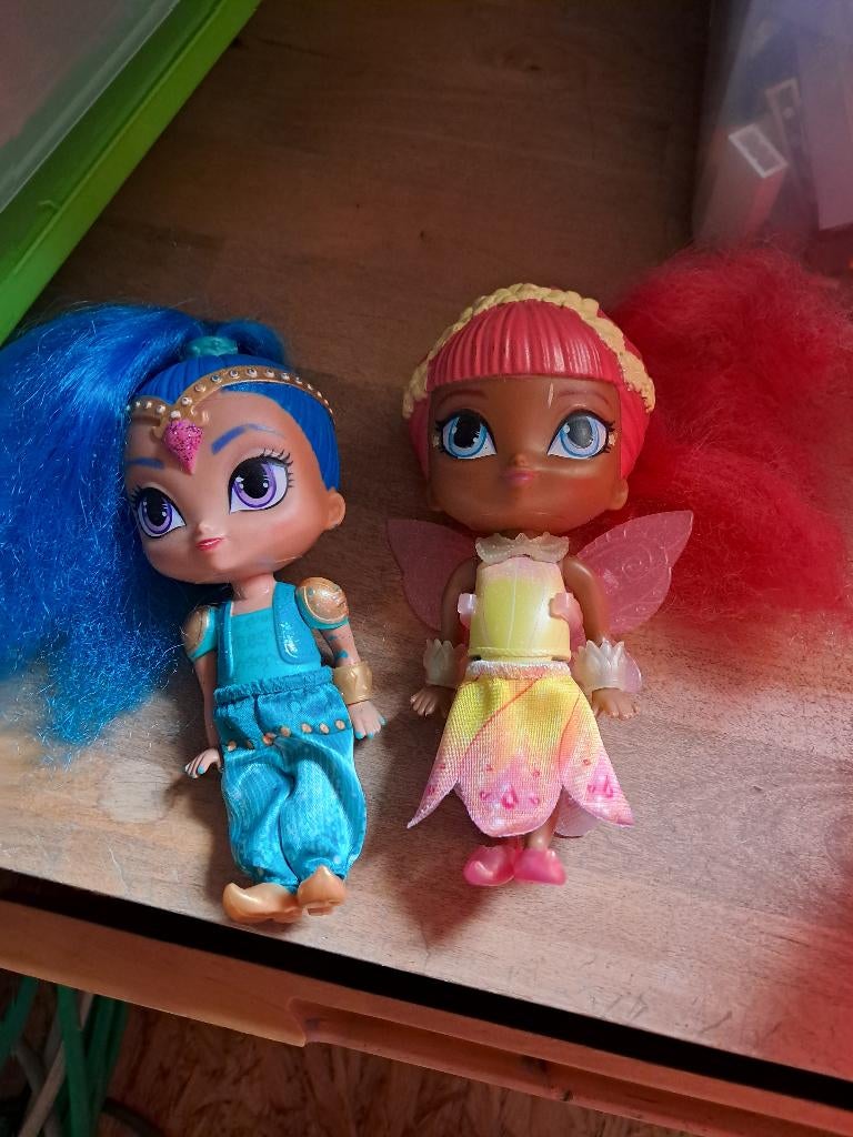 Popjes, Kinderen en Baby's, Speelgoed | Poppen, Ophalen, Zo goed als nieuw, Overige typen