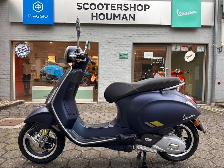 Vespa Primavera TECH 125cc BLU ENERGICO MATT, Vélos & Vélomoteurs, Scooters | Vespa, Neuf, Autres modèles, Essence