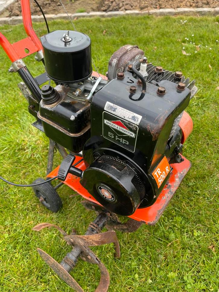 Motoculteur Tromeca tr500R, Doe-het-zelf en Bouw, Motoren, Gebruikt, Benzinemotor, Ophalen