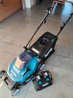 GrasMaaier Makita 2x18V 2x 5,0Ah accu + duolader, Tuin en Terras, Grasmaaiers, Ophalen, Cirkelmaaier, Accu-grasmaaier, Makkita