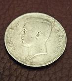 Zilver. 5 munten van 2 Francs Albert Roi Des Belges.1910., Ophalen, Zilver, Losse munt, Zilver