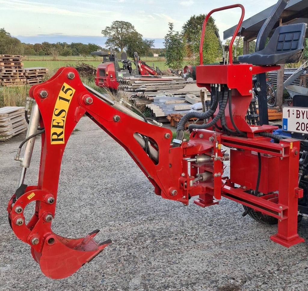 Achterlader (graafmachine), Jardin & Terrasse, Enlèvement, Comme neuf