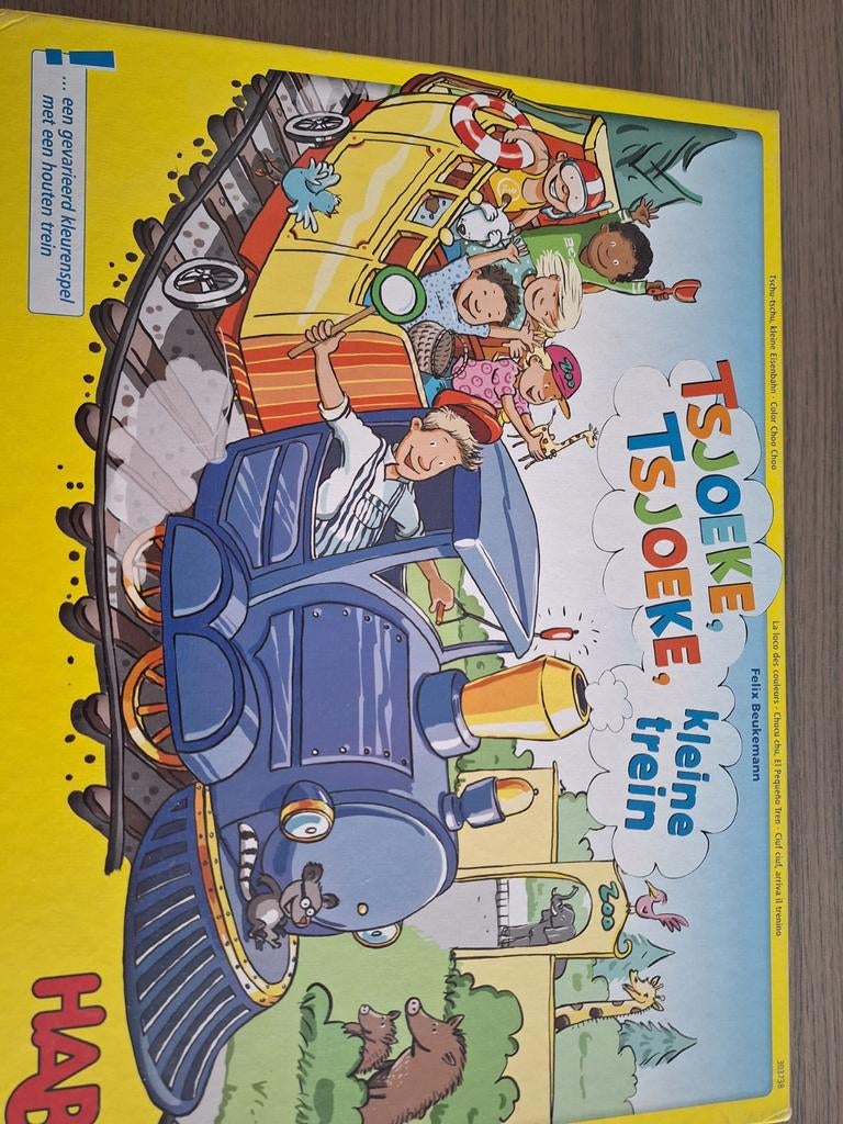 Haba tjoeke tjoeke kleine trein, Ophalen