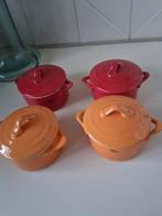 4 mini kookpotjes Cosy & Trendy nieuw, Huis en Inrichting, Keuken | Potten en Pannen, Ophalen of Verzenden
