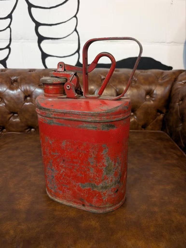 Oud Amerikaans blik EAGLE MFG. CO, Ophalen of Verzenden, Gebruikt