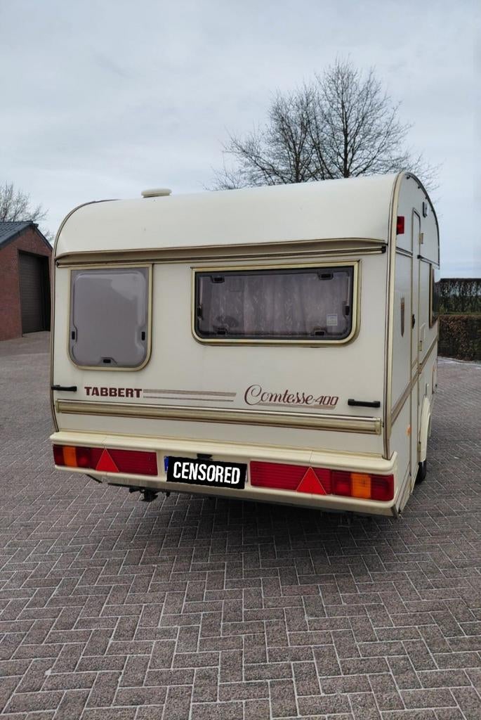 Tabbert comtesse 400 - trekcaravan, Caravanes & Camping, Caravanes, Entreprise, Tabbert, Enlèvement