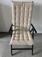 IKEA verstelbare tuinstoel met kussen, Tuin en Terras, Ophalen, Gebruikt, Inklapbaar