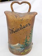 Antieke bel beschilderd Konstanz, Antiek en Kunst, Antiek | Brons en Koper, Ophalen of Verzenden, Koper