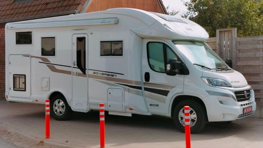 Mobil-home Mc Louis Sovereign 60G, Caravanes & Camping, Fiat, Fiat, Auvent, Chaudière