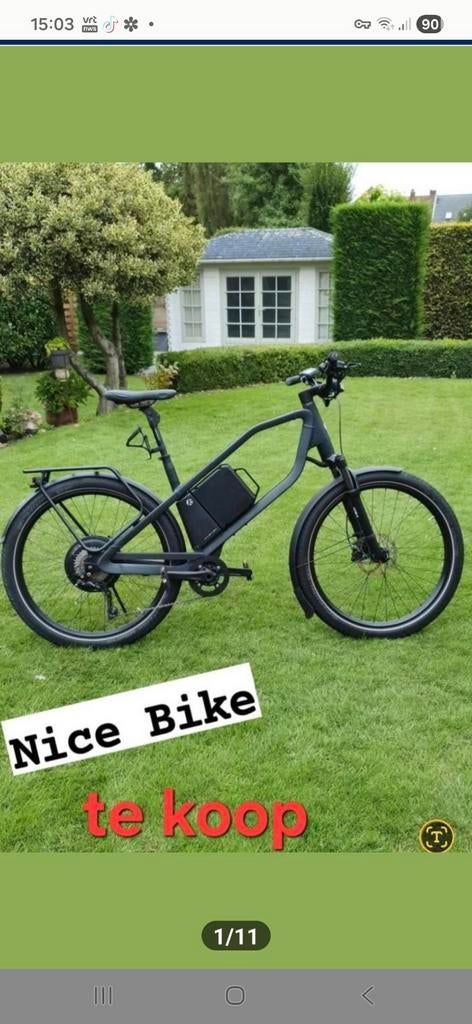 Klever X ebike 25km/h, Fietsen en Brommers, Elektrische fietsen, Ophalen