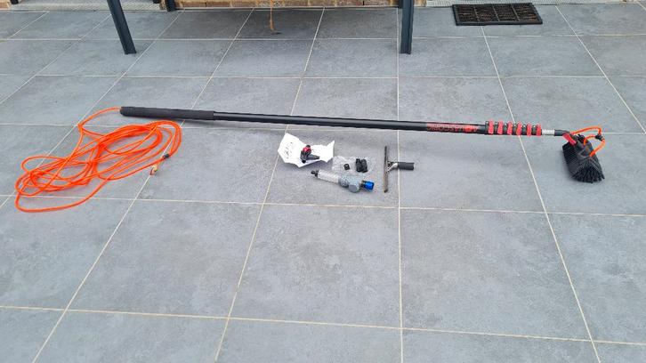 Perche téléscopique Aquascopique panneaux solaires/vitres, Bricolage & Construction, Panneaux solaires & Accessoires, Comme neuf